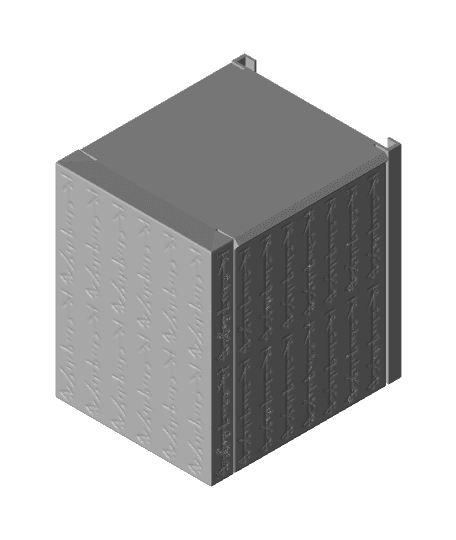 deckbox_vasemode_phyrexian_compleat_recessed.stl 3d model