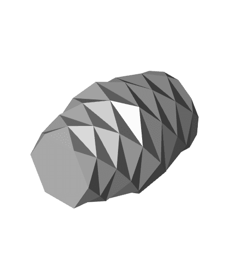 Geo-Vase 001 3d model