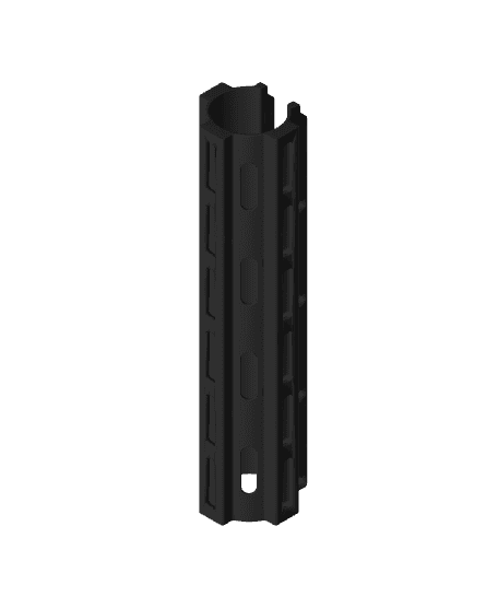 MLOK Suppressor Rail, Large (VSS / AS Val) 3d model