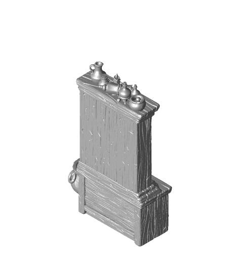 Set of Display Cabinets 3d model