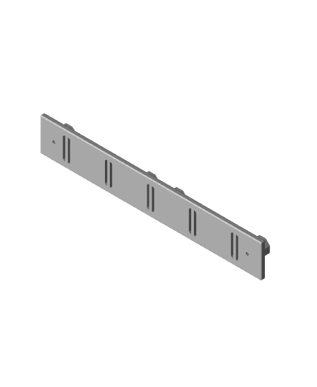 Multiboard MOLLE - 4 Column PALS Plate 3d model