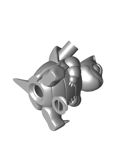 BLASTOISE CHIBI 3d model