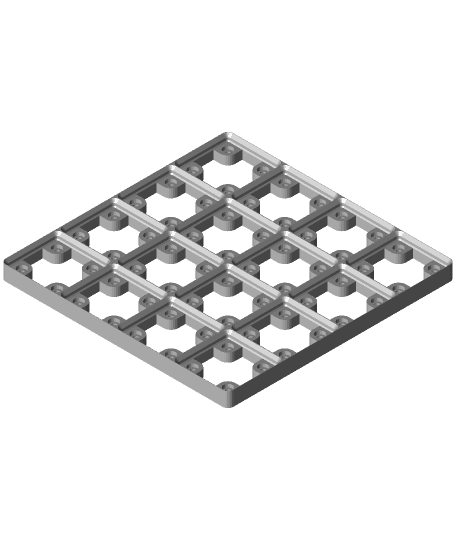 Minimal Baseplate 4x4.stl 3d model