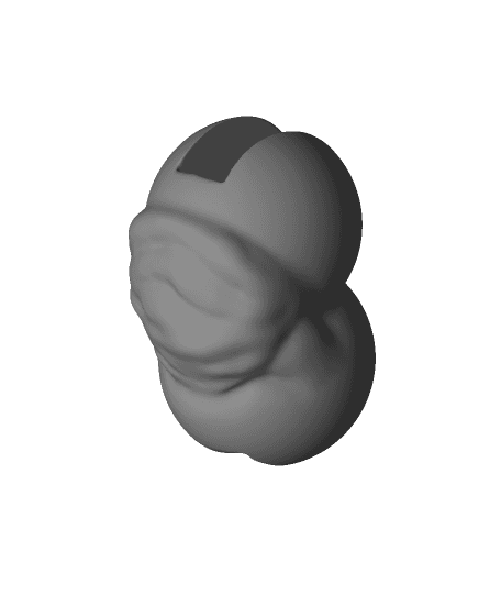 Pumpkin Princess BJD Right Elbow 3d model