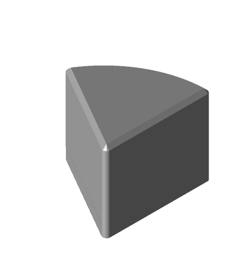 Cheesy Box - No Holes 3d model