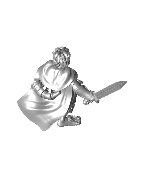 Halfling Hero 3d model