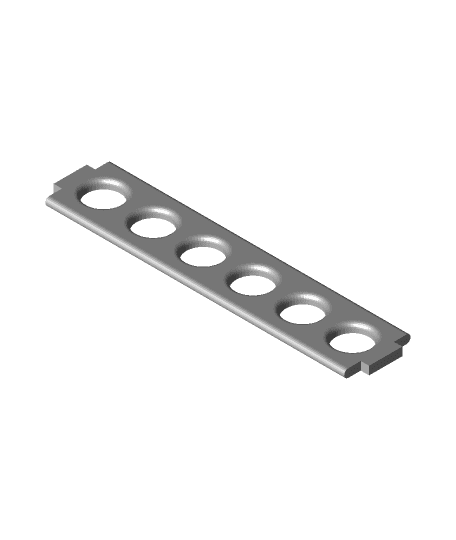 Small Plier - tool rack V1 3d model