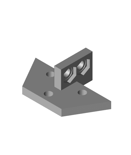 CR-10v2 Z-Axis Pi Camera mount 3d model