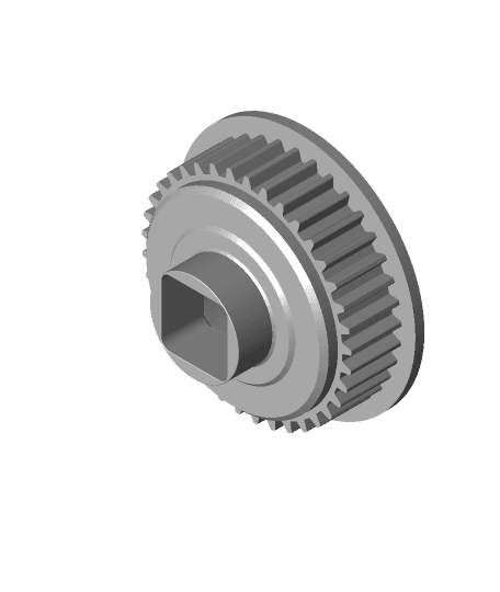 Brush Roller Gear for Eufy RoboVacs 3d model