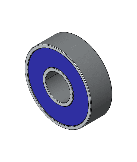 Bearing 608RS 3d model