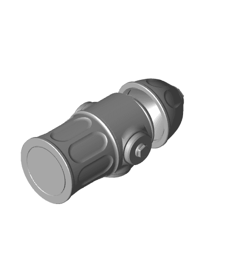 Screw Top Fire Hydrant Container 3d model