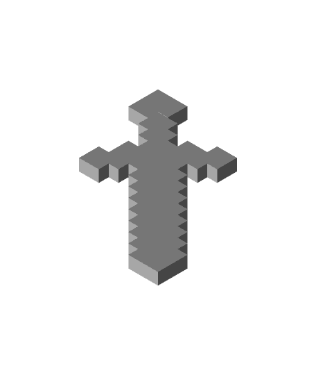 diamond sword 3d model