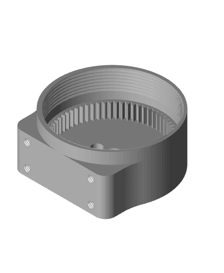 Compound Planetary Gearbox 111:1 3d model