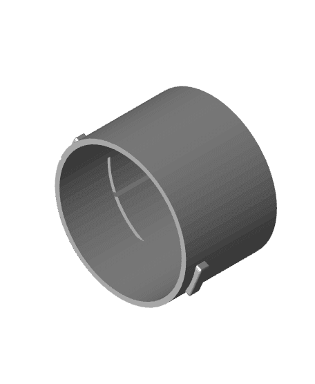 Baseoptics nv90 collarr and IR Cover 3d model