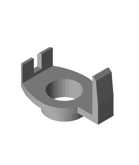 GoPro Clones Open Mount Camera Retainer.stl 3d model