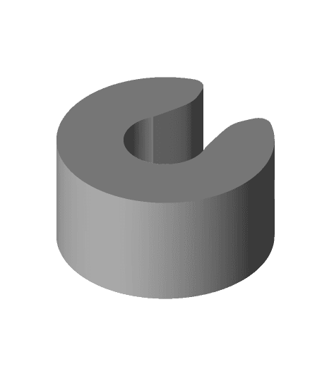 Flag Bar Clip 3d model