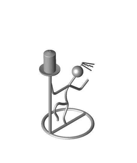 Candle Holder 09.stl 3d model