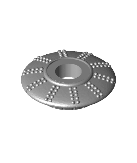 UFO Fidget Spinner 3d model