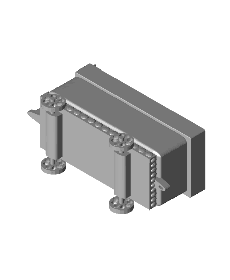 Mining Car Liquid Goods 3d model