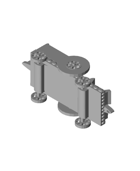 Minig Car Engine 3d model