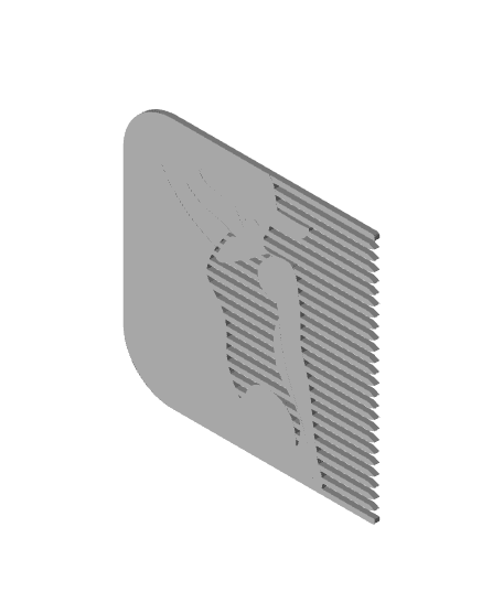 Elegant comb 3d model