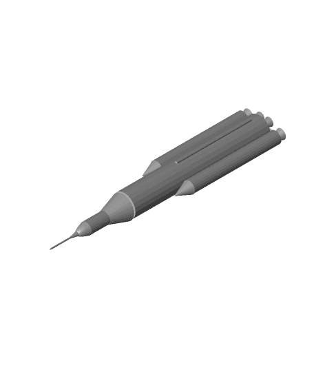 artemis 1 moon rocket 3d model