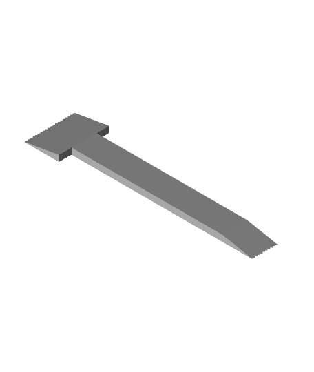 Glue Spatula 3d model