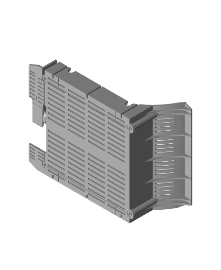 5015 Blower Upgrade for 2-Spool Filament Dryer (SOVOL/Comgrow) 3d model