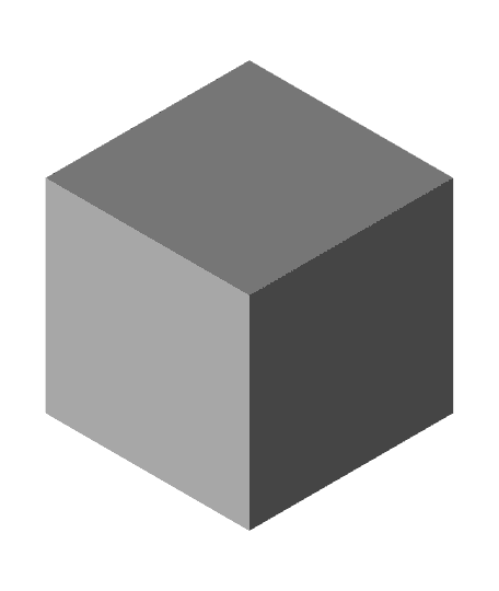 Zare Calibration Cube 3d model