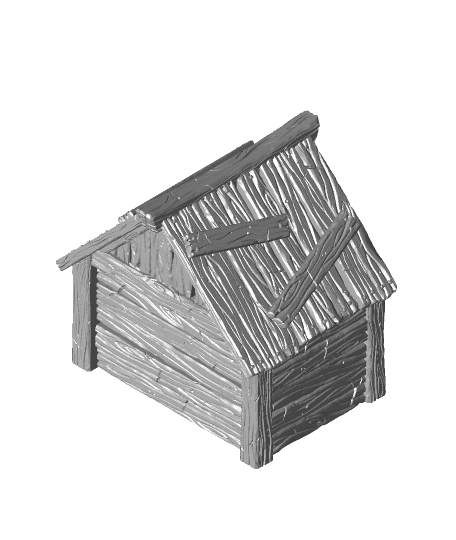 Dog House 3d model