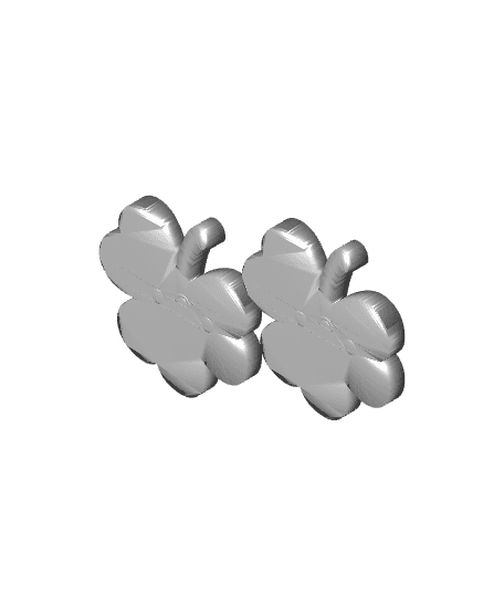 March Magnets - Day 17 #marchmagnets | Kawaii Shamrock 3d model