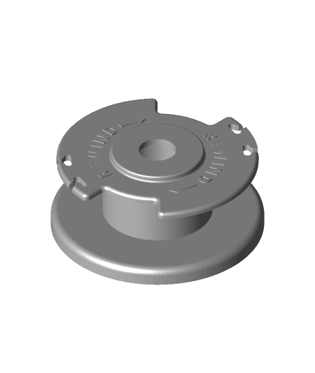 Weed Eater Spool 3d model