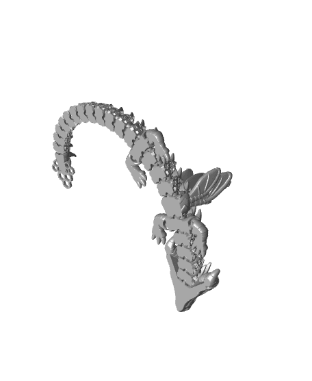 Honeycomb Hive Dragon 3d model