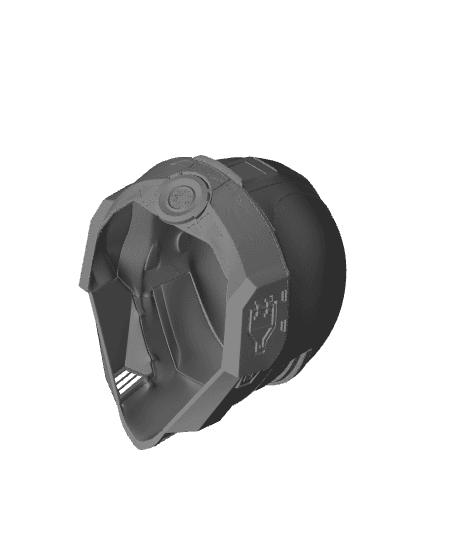 Helldivers 2 DP-11 Helmet 3d model