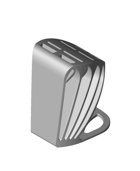 LOTUS | Knife Block 3d model