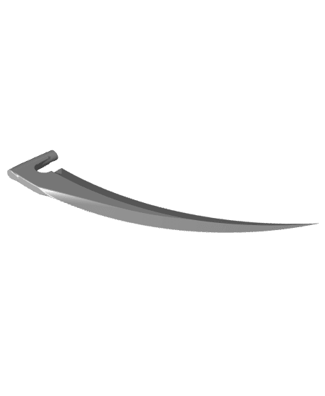 Durarara Celty Scythe Model 3d model