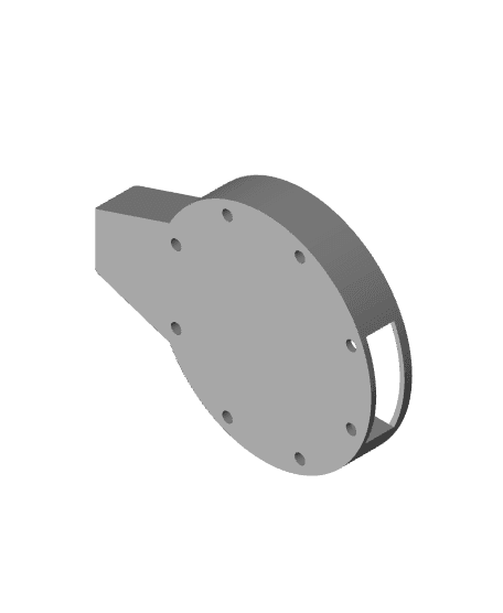 GIM6010 Back Beam Mount.stl 3d model