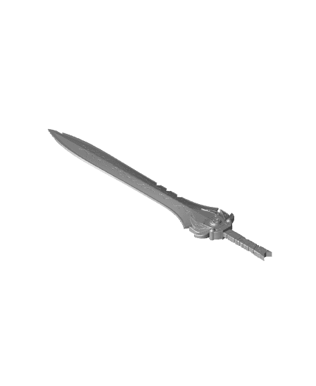 Rogue Red Ranger Sword LC.stl 3d model