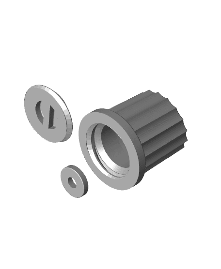 Spray Nozzle Storage For Paint and Aerosol Spray Can Nozzles 3d model