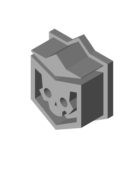 Helldivers 2 Skull Admiral Badge 3d model