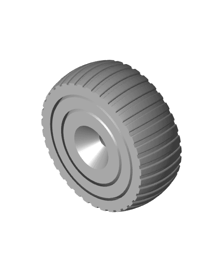 3Dom Spinner Tyre 1 3d model