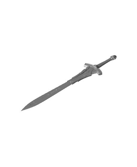 Fate Mordred Sword Printable Assembly 3d model