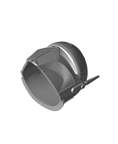 Imperial Super Commando Helmet (Star Wars) 3d model