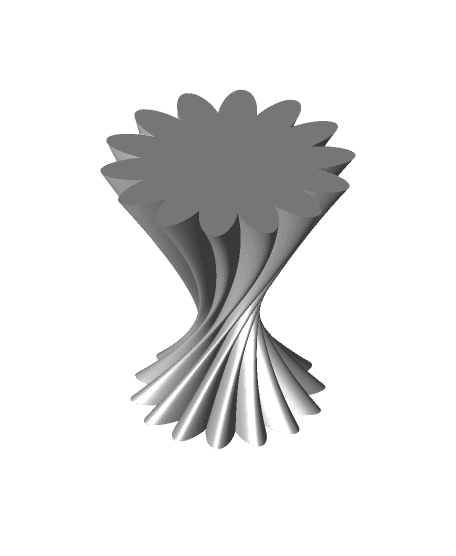 Spiral vase 3d model