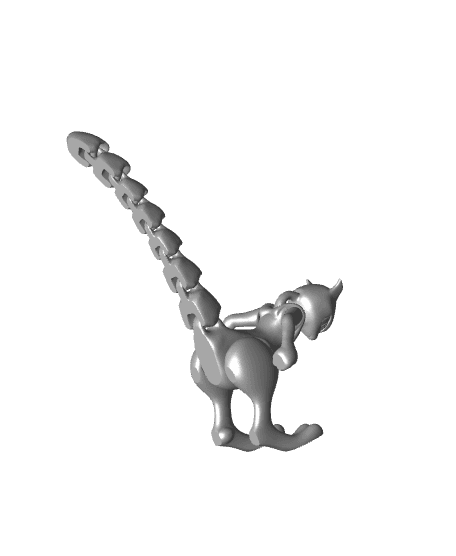 Articulating Mewtwo  3d model