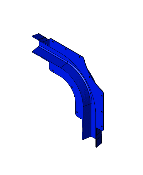 #109 Moldura Tubulação | Fusion | Projeto Raiz 3d model