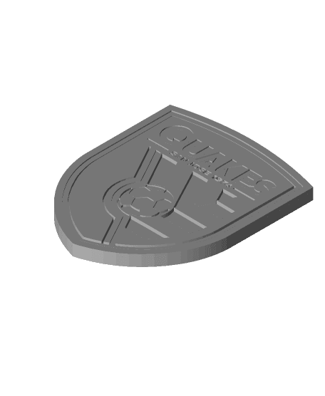 CS San Jose Earthquakes coaster or plaque 3d model