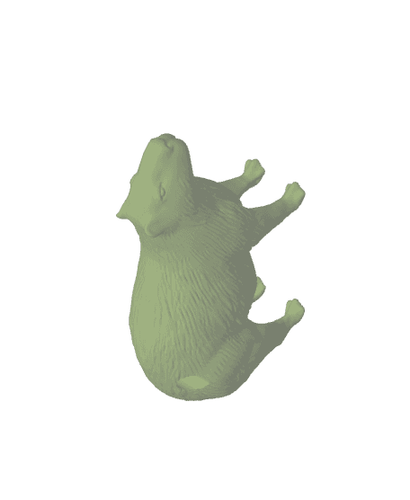 Capybara Keychain Remix  3d model