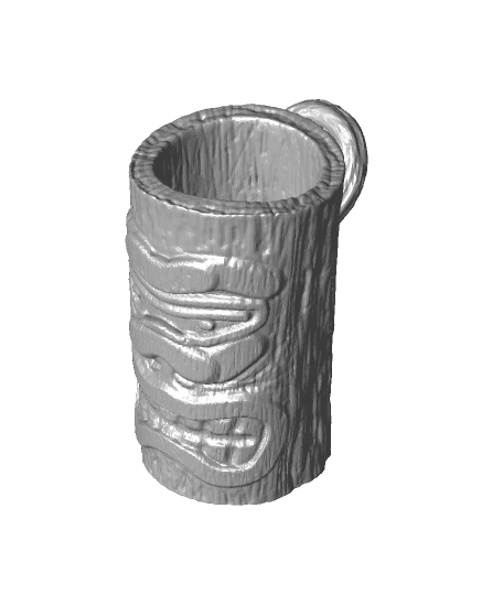 Tiki Cup Charm 3d model