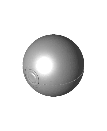 pokeball 3d model